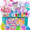YOPINSAND Slime Kit Unicorno, Creativo Slime Making Kit per bambini 3-12