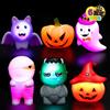 JOYIN 6 Pezzi Giocattoli da Bagno Luminosi di Halloween, Giocattoli da Vasca da Bagno Galleggianti con Luce LED Lampeggiante per Bambini, Giochi da Vasca d'Acqua per Bambini Festa in Piscina
