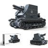 YILETKC Technik Stormpanzer I Bison - Set di mattoncini da costruzione, 502 pezzi, carro armato militare tedesco, giocattolo da costruzione, mattoncini da costruzione dell'esercito WW2, kit per modellino di