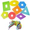 Generic Carte con Allacciatura in Legno, Regali Educativi di per Bambini,