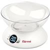 Girmi PS04 Bilancia da Cucina Elettronica, Capacità ciotola 1,8 Litri, Display Alta Luminosità, Autospegnimento, Funzione Tara, Bianco