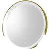 Gea Luce KRIZIA A/M - Applique Led 30W Dimmerabile con Specchio, Touch CCT 3000K-4000K, Antiappannamento, Finitura Verde Salvia - Gealuce
