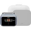 Laifen P3 Bundle Rasoio Elettrico a Lamina a 3 Lame con Accessori, Blu | Motori Lineari 2×12.000 Tagli/min., Rasatura a Secco e a Umido, Lamina 0,055 mm, Batteria 100 min, USB-C, IPX7