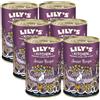 LILYS KITCHEN Kit Risparmio 6x400G Lily's Kitchen Recipe Dog SENIOR TACCHINO