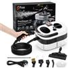 INfloo ProSteam X1 Pulitore a Vapore 2500 W, 4,5 Bar, Serbatoio 1,2 L, 6 Livelli di Vapore, Riscaldamento Rapido in 15 s, con Tubo 2 m e 3 Spazzole, per Pavimenti, Vetri, Bagno, Cucina e Auto