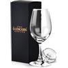 GLENCAIRN The Glencairn - Bicchiere da whisky/copita da sherry, con tappo per degustazione