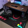 Highdi Grande Tappeto Sedia Ufficio Gaming, Antiscivolo Tappeto per Sedia con Ruote, Stile Giochi Antigraffio Tappetino Protettivo del Pavimento per Parquet e Piastrelle (Amore,120x140cm)
