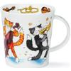 Dunoon Lomond - Tazza da 0,32 l, motivo: gatti