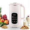 Irishom Macchina per il latte di noci 8 in 1, macchina per il latte vegetale professionale 1,2 l e soia con funzione autopulente, timer 12 ore e mantenimento al caldo, (bianco)