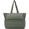 RAVUO Borsa Donna Grande,Leggero Borse Tote Imbottita Borsa a Tracolla Trapuntata in Piumino Puffy Bag per Ufficio Università Lavoro Vacanza