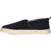 Ciabalù Espadrillas Uomo in Camoscio Made in Italy Scarpe Estive con Suola Antiscivolo, Fodera a Righe e Bordo in Corda Intrecciata