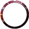 ROUHO 39.5mm Alluminio Lunetta Orologio, Lega Inserto Ricambio, Anello Lucido Intarsio Quadrante Componente 32.6mm per Tudor Black Bay