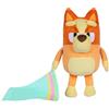 BLUEY Sleepy Time Bingo Peluche da 33 cm con copertina, premere il ventre del bingo per ascoltare 7 frasi, cantare con il bingo sulla canzone a tema, così morbido realizzato con tessuti di