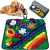 Gimars Tappeto Olfattivo Cane Gioco Interattivo Anti-Noia per Stimolazione Mentale e Addestramento Olfattivo, Morbido Pile Antiscivolo 50×50cm per Cani di Tutte le Taglie