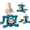 Forroby 3 in 1Girelli,Primi Passi per Bambini Con Funzione Musicale,Carrello Primi Passi Altezza e Velocità del Bracciolo Regolabili,Gioco per Far Camminare i Bambini,Girello Neonato 6-12 Mesi.