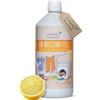 DIMIKRO Detersivo EM con profumo di limone - Dimikro - qualità biologica, vegano e senza sotffe artificiale (1 litro)