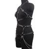 BDSMAGE Set di lingerie bondage da donna, biancheria intima sexy in pelle, body fetish, restrizioni bondage, giocattoli sessuali erotici per coppie sesso estremo