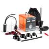 VEVOR Macchina Rilevatore di Perdite di Fumo EVAP per Auto 12V CC Tester, Macchina con Manometro Integrati con Pompa ad Aria, Tester a Vuoto per Auto Moto Camion Barche, Pressione Uscita 1,3-1,6 bar