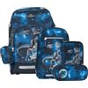 Beckmann Active Air FLX Schoolbag Set 6-teilig 20-25L Tech Rex