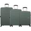American Tourister SET TROLLEY AEROJOY (S+M+L) (DARK FOREST-1257, SET (S+M+L))
