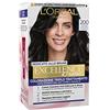 L'Oreal Paris L'Oréal Paris Tinta Capelli Excellence Dedicato alle Brune, Permanente, Copertura Totale dei Capelli Bianchi, 200 Castano Scurissimo Naturale, Confezione da 1