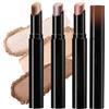 EONFAVE Set di 3 ombretti 3 in 1, set di 3 ombretti tricolori, ombretti luccicanti con glitter, impermeabili, cremosi, sfumati