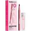 Huda Beauty Kiss Me Lip Duo Rosy Pinks Set Limitato Labbro Labbro Lip Duo Rosy Pinks - Set Labbro Limitato con Labbra e Olio Labbra, Rosa