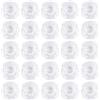 NITAIUN 200 Pezzi Trasparente Monouso Doccia Cuffie Orecchio Paraorecchie Protettive Impermeabili Copertura dell'Orecchio per Capelli Doccia Bagno Spa Balneazione (Trasparente)