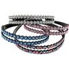 Ncheli Cerchietto Strass Donna Set da 4 Antiscivolo per Capelli Folti