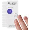 DOONAILS® Barely There Strips - Strisce in gel UV, 20 strisce per 2 manicure, durata fino a 3 settimane, senza HEMA e vegane, qualità da salone