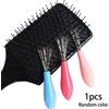 CULER 1PC Hair Brush Cleaner Pettine Rake Pulizia Pettine Cleaner Capelli Arruffati Nodo Di Rimozione Incorporato Maniglia Di Plastica Tool (Casuale)