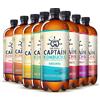 The Gutsy Captain Kombucha - Te Kombucha, Raw, Vegan - 8 x 1000 ml (MixBox) (MixBox)