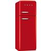 Smeg frigo fab30 rr1 rosso(a + + )317lt modello anni 50 cerniere dx c