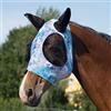 Harrison Howard Elasticità Maschera da mosca per cavallo Stupendo Comfort con protezione UV Standard -Pastello Mix (L)