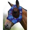 Harrison Howard Super Comfort Stretchy Fly Mask Large Eye Space with UV Protection Soft On Skin with Breathability Chic Blue