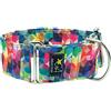 Galguita Amelie Collare Martingale per cani, Nickcolors, 5 cm di larghezza, taglia M (30-39 cm di circonferenza)
