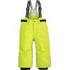 first instinct by killtec FISW 33 MNS Ski PNTS Sci/Pantaloni Funzionali con Bretelle e ghetta antineve, Lime, 110-116 Unisex