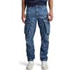 G-STAR Rovic Zip 3D Regular Tapered Denim Jeans, Jeans Uomo, Blu (Faded Cliffside Blue D23077-d536-g326), 26W / 32L