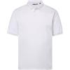 Men Plus Men+ Poloshirt, Basic, piqué, Halbarm, bis 8 XL Polo a Maniche Lunghe, Bianco Neve, 6XL Uomo
