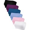 Geyoga 6 Reggiseni (S, Bianco, Rosa, Azzurro, Rosso Violaceo, Nero, Blu Pavone)
