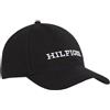 Tommy Hilfiger Cappellino Uomo Cappellino da Baseball, Nero (Black), Taglia Unica