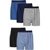 Hanes Men's 5-Pack ComfortSoft Boxer with ComfortFlex Waistbands, Assorted, Large