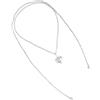 Tmboryuu Collana con perline irregolari in avanti Design resistente all ' abrasione Catena a clavicola per uso quotidiano prolungato Pezzo gioielli a strati per feste