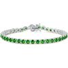 FANCIME Bracciale Tennis in Argento Sterling 925 Massiccio Regalo Zirconi Matrimonio Romantico Gioielli per Donna Ragazza Mamma Moglie Figlia Amica