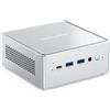 MINISFORUM NAB9S Barebone Mini PC, Core i9-13900HK 14C/20T Processore fino a 5,4 GHz, HDMIx2/USB-Cx2, Intel Iris Xe Mini Computer, 2,5G RJ45 LANx2, NO DDR4/NO PCIe 4.0 SSD/OS, Slot HDD, Wifi6E, BT5.2