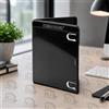 Vision Media® - 2 custodie blu ray 4k ultra HD nero - memorizza qualsiasi Dvd/Blu Ray/disco di gioco