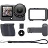 DJI Osmo Action 6 Combo Avanzato, Action cam 8K | Sensore quadrato da 1/1,1″, apertura variabile, con impugnatura, pulsante di scatto per slitta fredda e obiettivo macro