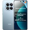 XIAOMI - Smartphone Redmi Note 15 Pro NFC, 12+512 GB, Colore Blu, IP65, schermo AMOLED, Android 15, processore Mediatek Helio G200 Ultra, Fotocamera 200 MP, 6,77 Pollici, 45W, con Caricatore