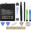 OnlyTech - Kit di riparazione Batteria Premium BP41 per Xiaomi Mi 9T - 4000mAh - Qualità Originale con 10 Strumenti e Adesivo