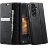 KZB Cover Libro per Samsung Galaxy A27, Portafoglio RFID Magnetica